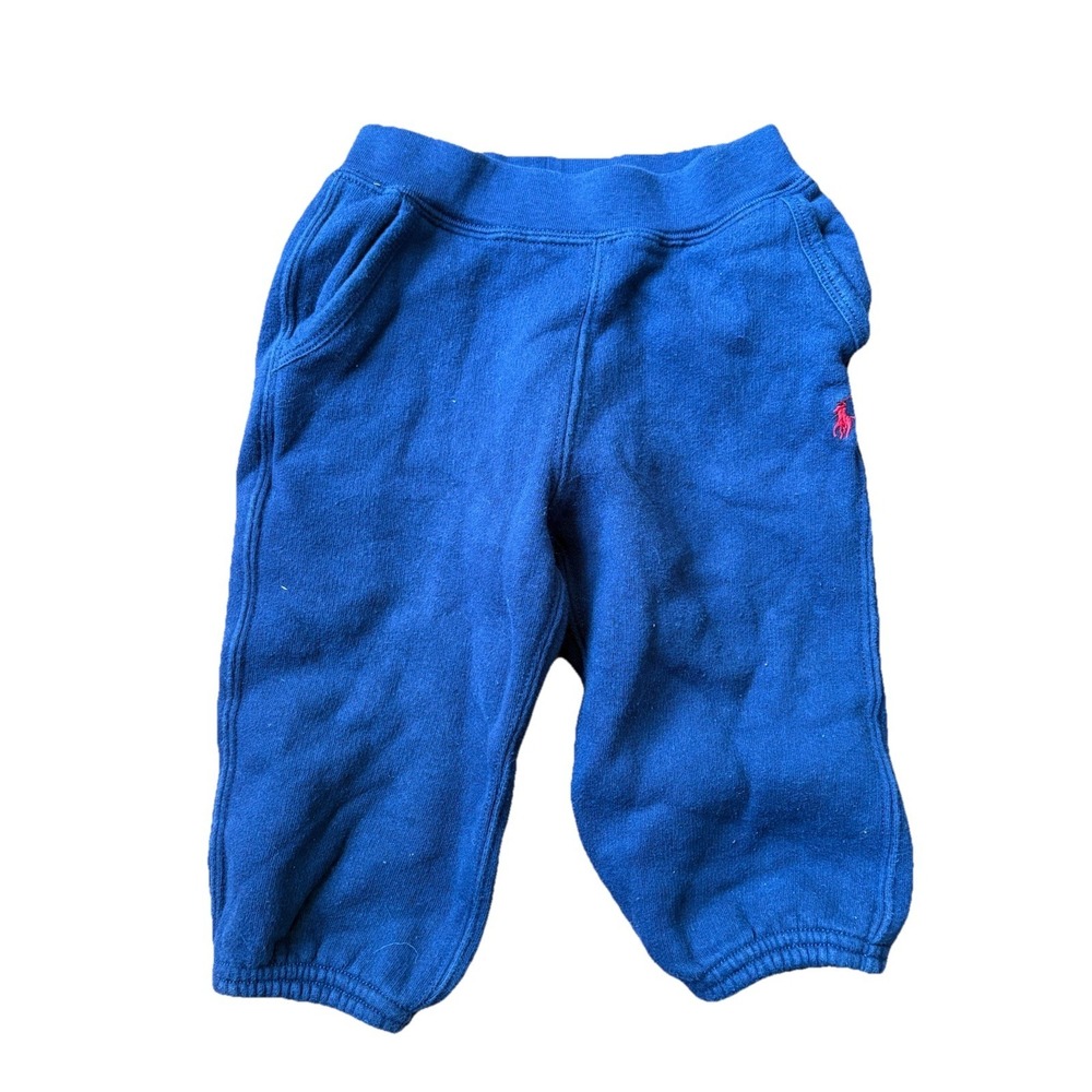 Ralph Lauren Polo Baby Boy Toddler Blue Summer Pants Size 18m
